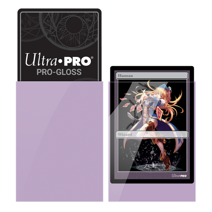 Ultra PRO: Small 60ct Sleeves - PRO-Gloss (Lilac) - Just $0! Shop now at Retro Gaming of Denver