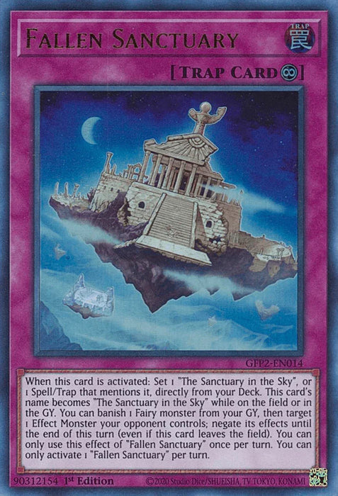 Fallen Sanctuary [GFP2-EN014] Ultra Rare - for just $0.10! 