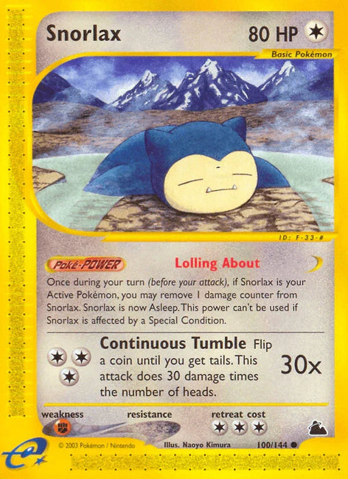 Snorlax (100/144) [Skyridge] - for just $36.85! 