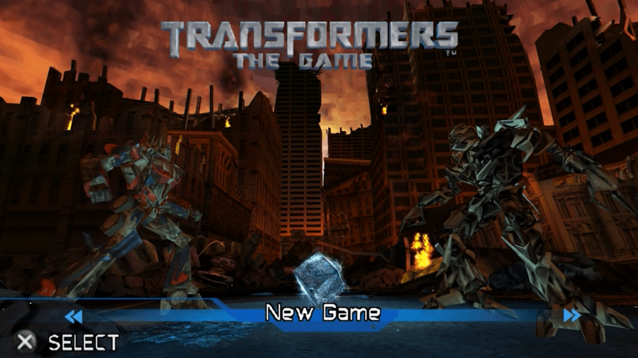 Transformers: The Game – PlayStation Portable (PSP) - for just $0! 