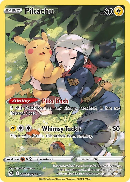 Pikachu (TG05/TG30) [Sword & Shield: Lost Origin] - for just $22.30! 