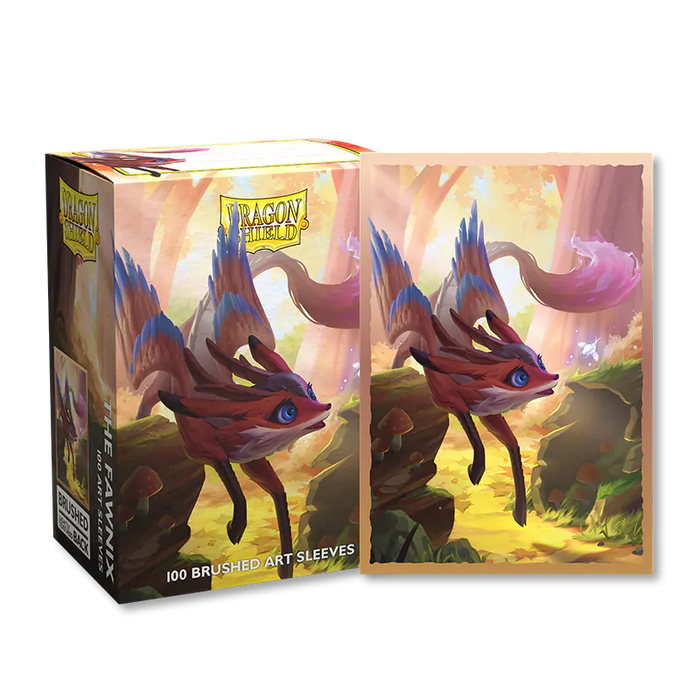 Dragon Shield: Standard 100ct Brushed Art Sleeves - The Fawnix - Just $9.95! Shop now at Retro Gaming of Denver