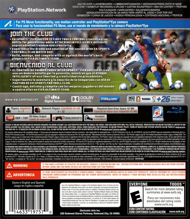 FIFA Soccer 13 – PlayStation 3 (PS3) - for just $4.99! 