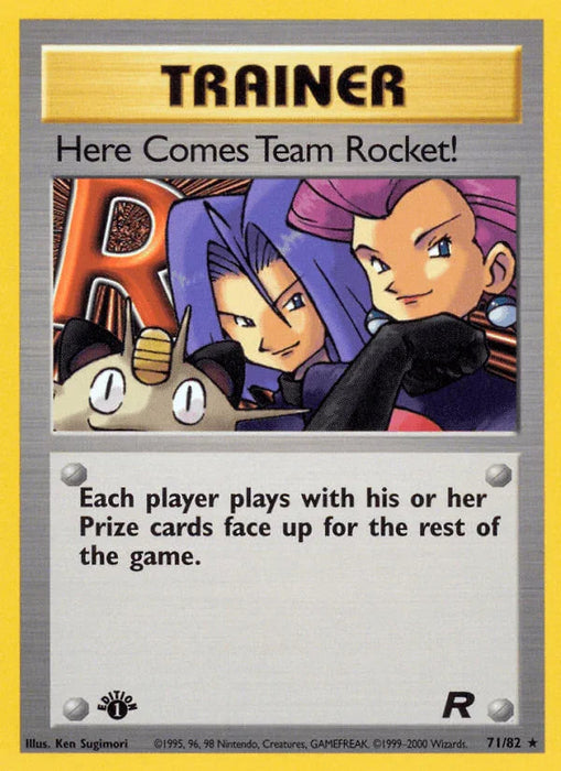 Here Comes Team Rocket! (71/82) [Team Rocket 1st Edition] - for just $2.30! 