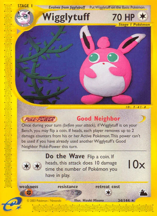 Wigglytuff (34/144) [Skyridge] - for just $14.20! 