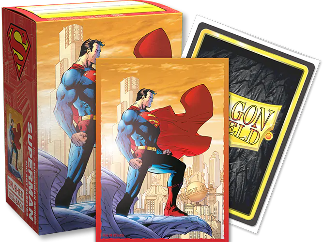 Dragon Shield: Standard 100ct Sleeves - Superman 2 (Superman Series) - Just $11.95! Shop now at Retro Gaming of Denver