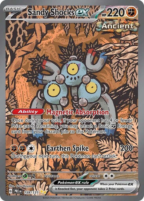 Sandy Shocks ex (159/131) [Scarlet & Violet: Prismatic Evolutions] - for just $11.15! 