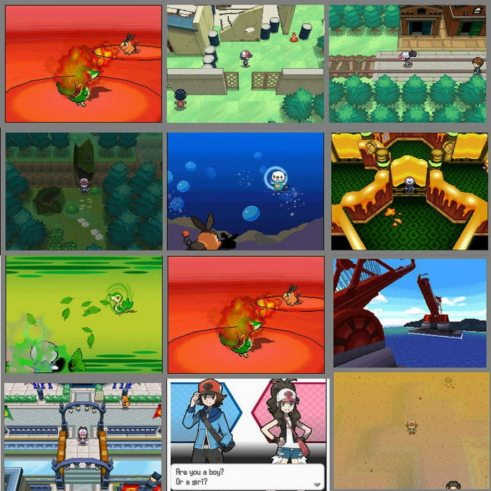 Pokemon Elite Black & White 1 NDS Video Game Nintendo DS with Box ROM Hack - for just $26.99! 