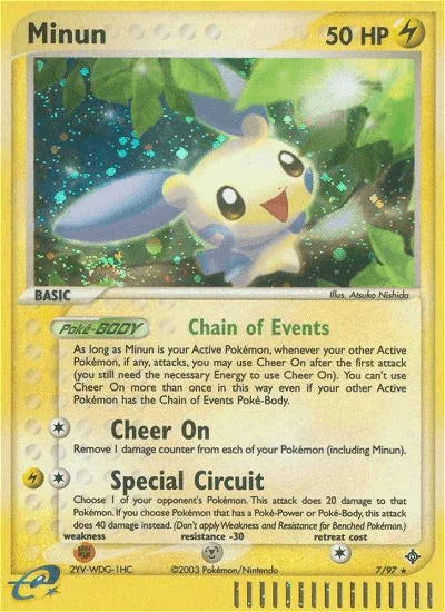Minun (7/97) [EX: Dragon] - for just $29.35! 