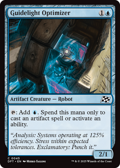 Guidelight Optimizer (DFT-045) - Aetherdrift Foil - for just $0.03! 