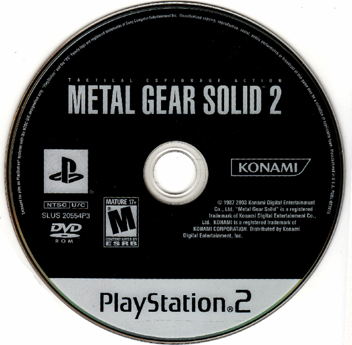 Metal Gear Solid 2 [Essentials Collection]  – PlayStation 2 (PS2) - for just $17.99! 