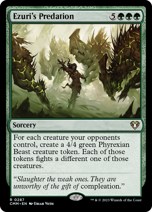 Ezuri's Predation (CMM-287) - Commander Masters - for just $1.75! 