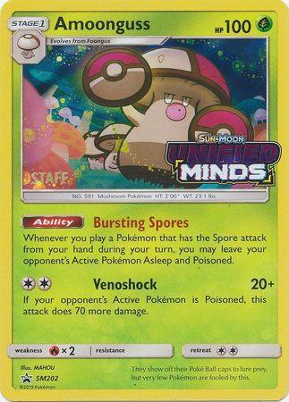 Amoonguss (SM202) (Staff Prerelease Promo) [Sun & Moon: Black Star Promos] - for just $22! 