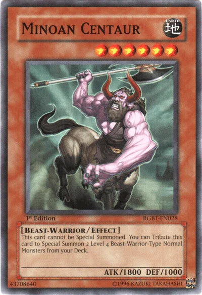 Minoan Centaur [RGBT-EN028] Common - for just $0.10! 