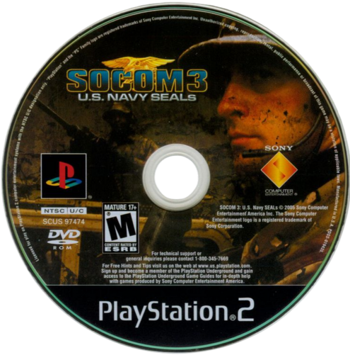 SOCOM 3: U.S. Navy Seals – PlayStation 2 (PS2) - for just $4.99! 