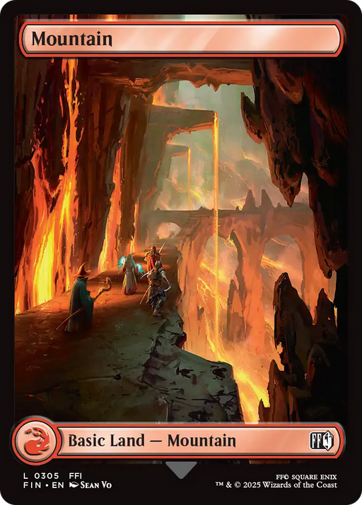 Mountain (FIN-305) - FINAL FANTASY Foil - for just $0.14! 