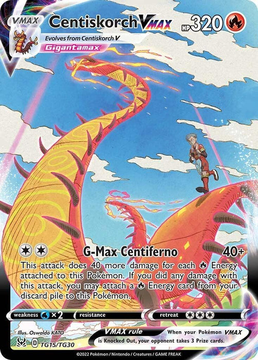 Centiskorch VMAX (TG15/TG30) [Sword & Shield: Lost Origin] - for just $3.35! 