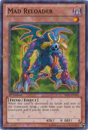 Mad Reloader [BP01-EN195] Starfoil Rare - for just $0.10! 