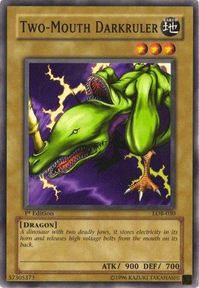 Two-Mouth Darkruler [LOB-030] Common - for just $0.10! 