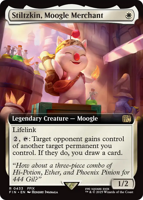 Stiltzkin, Moogle Merchant (FIN-433) - FINAL FANTASY: (Extended Art) - for just $0.29! 