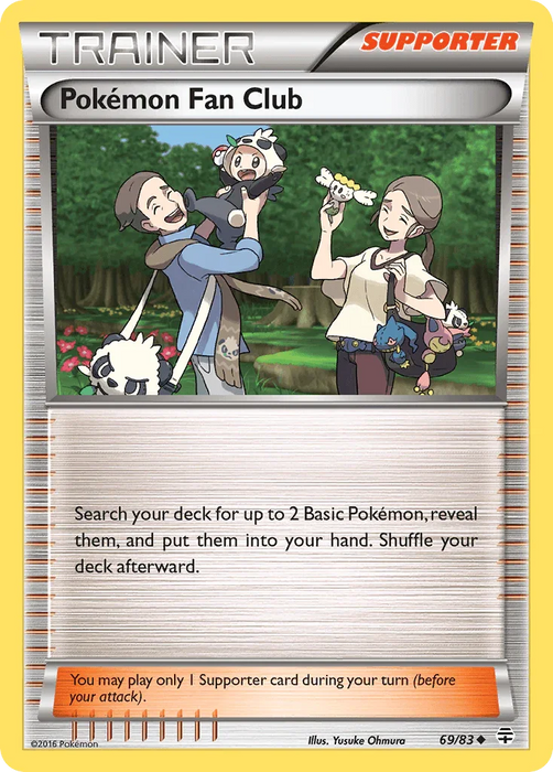 Pokemon Fan Club (69/83) [XY: Generations] - for just $0.15! 