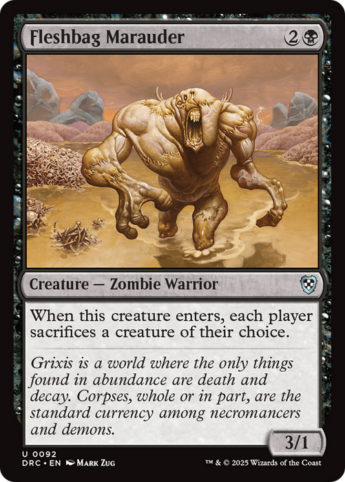 Fleshbag Marauder (DRC-092) - Commander: Aetherdrift - for just $0.10! 
