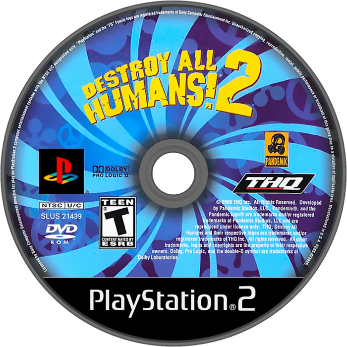 Destroy All Humans! 2 – PlayStation 2 (PS2) - for just $0! 