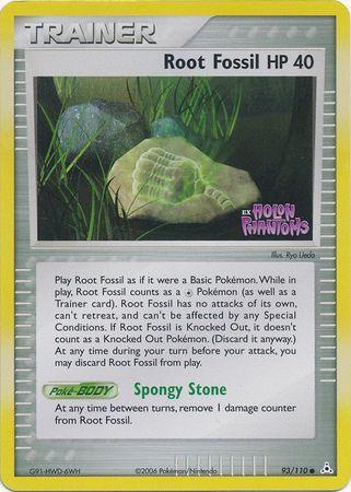 Root Fossil (93/110) (Stamped) [EX: Holon Phantoms] - for just $1.85! 