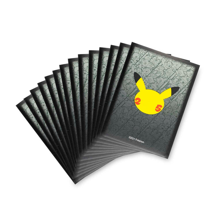 Celebrations: 25th Anniversary - Card Sleeves (Black) - for just $0! 