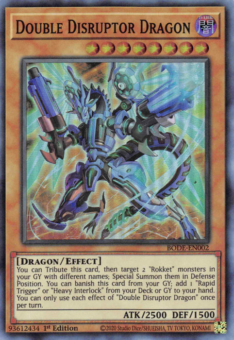 Double Disrupter Dragon [BODE-EN002] Super Rare - for just $0.10! 