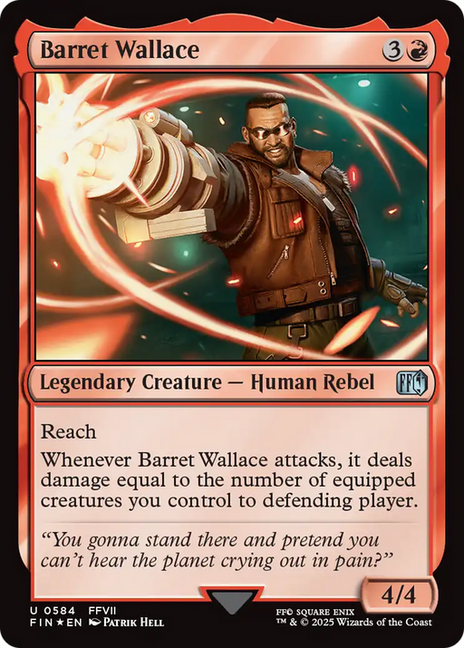 Barret Wallace (FIN-584) - FINAL FANTASY Foil - for just $1.15! 