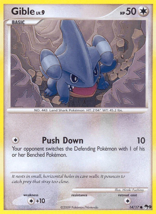 Gible (14/17) [POP Series 9] - for just $0.30! 
