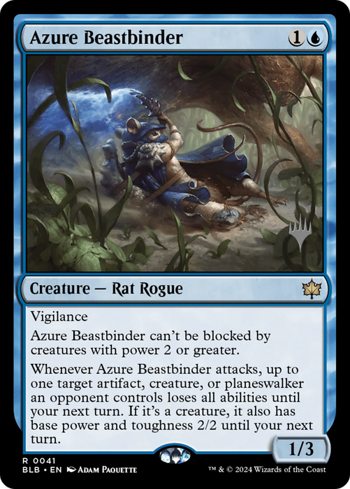 Azure Beastbinder (PPBLB-041) - Bloomburrow Promos - for just $0.47! 
