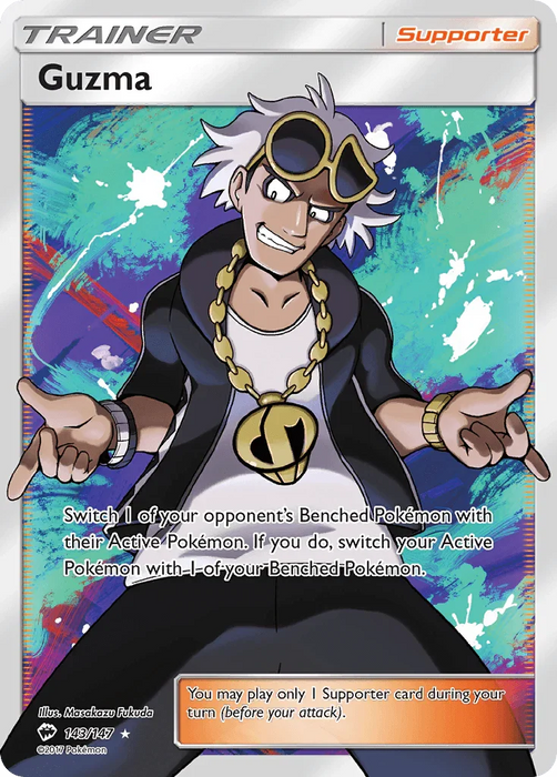 Guzma (143/147) [Sun & Moon: Burning Shadows] - for just $9.65! 