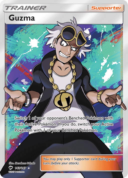 Guzma (143/147) [Sun & Moon: Burning Shadows] - for just $8.70! 