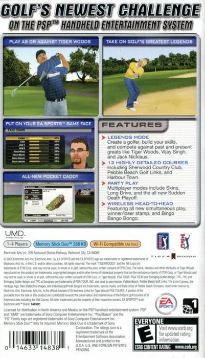 Tiger Woods PGA Tour – PlayStation Portable (PSP) - for just $4.99! 