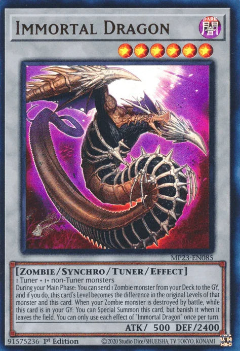 Immortal Dragon [MP23-EN085] Ultra Rare - for just $0.10! 