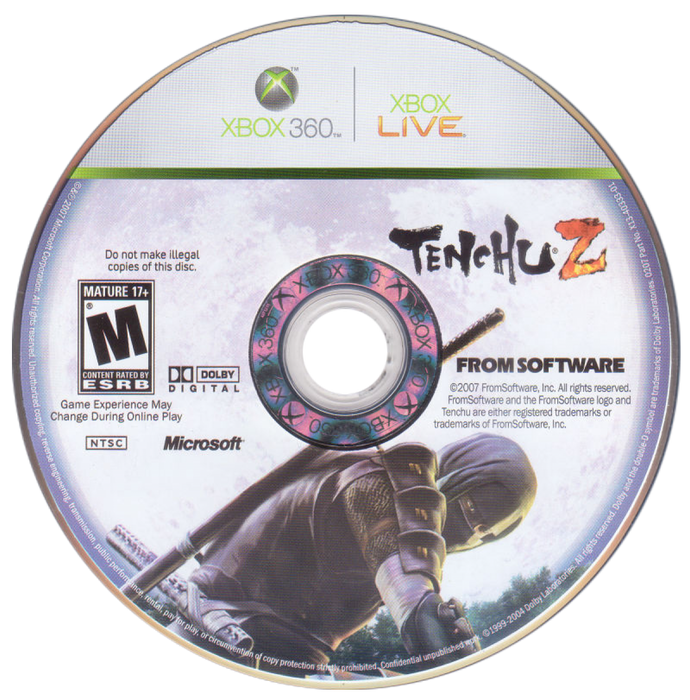 Tenchu Z – Xbox 360 (X360) - for just $23.99! 
