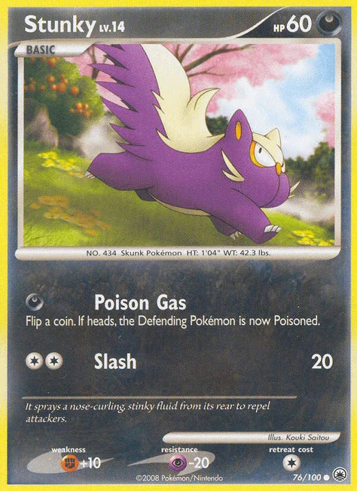 Stunky (76/100) [Diamond & Pearl: Majestic Dawn] - for just $0.25! 