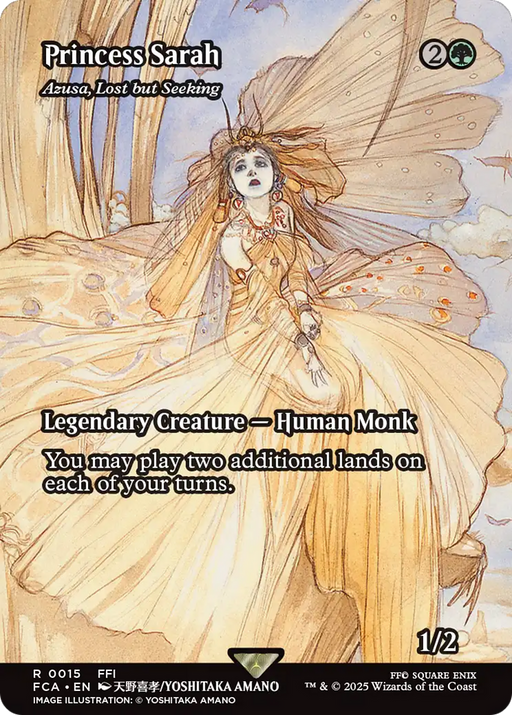 Princess Sarah - Azusa, Lost but Seeking (Showcase) (FCA-015) - FINAL FANTASY: Through the Ages / Princess Sarah (Borderless) - for just $3.77! 