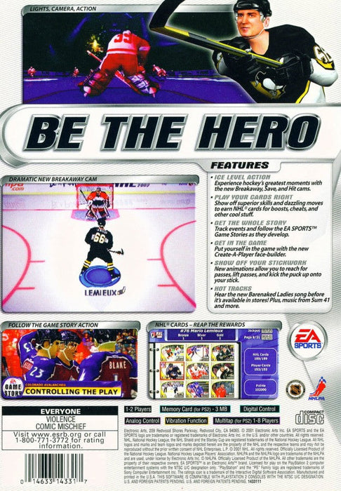 NHL 2002 – PlayStation 2 (PS2) - for just $3.99! 