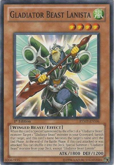 Gladiator Beast Lanista [RYMP-EN106] Common - for just $0.10! 
