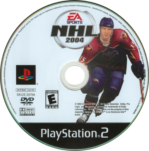 NHL 2004 – PlayStation 2 (PS2) - for just $0! 