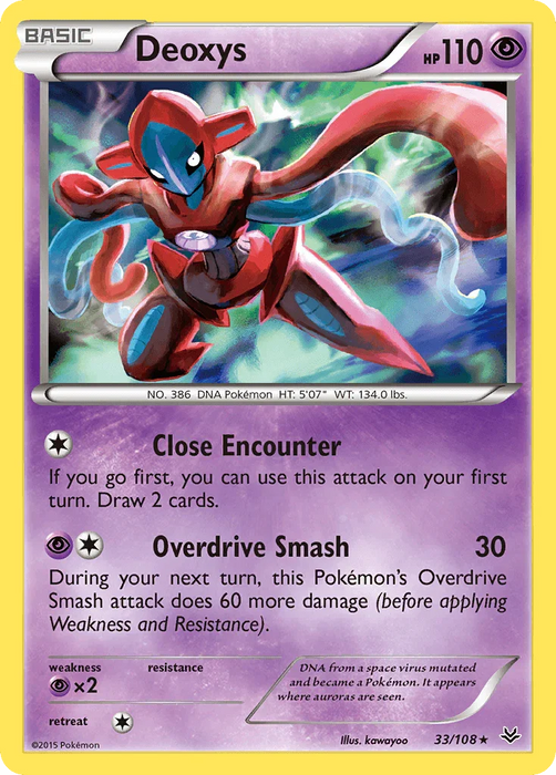 Deoxys (33/108) [XY: Roaring Skies] - for just $1.10! 