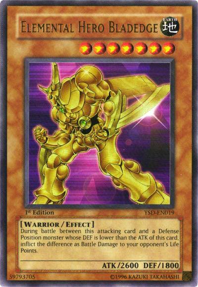 Elemental Hero Bladedge [YSD-EN019] Ultra Rare - for just $0.45! 