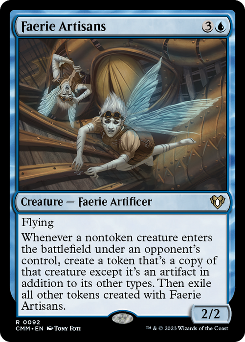 Faerie Artisans (CMM-092) - Commander Masters - for just $0.38! 
