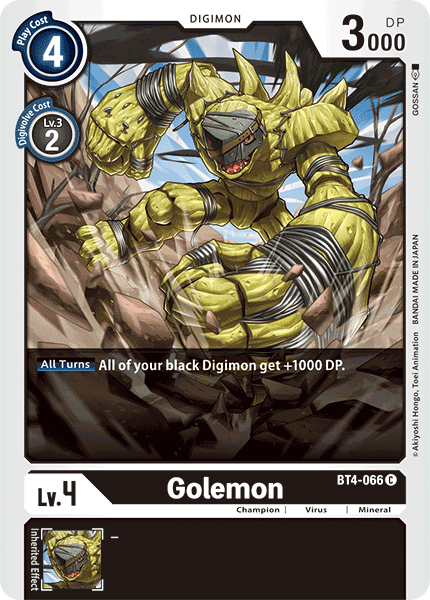 Golemon [BT4-066] [Great Legend] - Just $0.09! Shop now at Retro Gaming of Denver