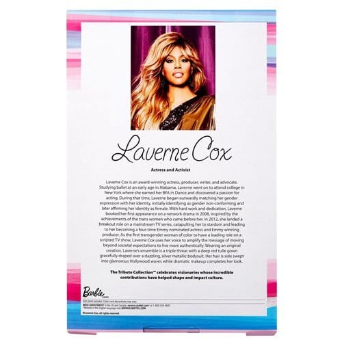 Laverne Cox Barbie Tribute Collection Doll - Premium Dolls - Just $48.05! Shop now at Retro Gaming of Denver
