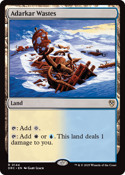 Adarkar Wastes (DRC-144) - Commander: Aetherdrift - for just $0.12! 