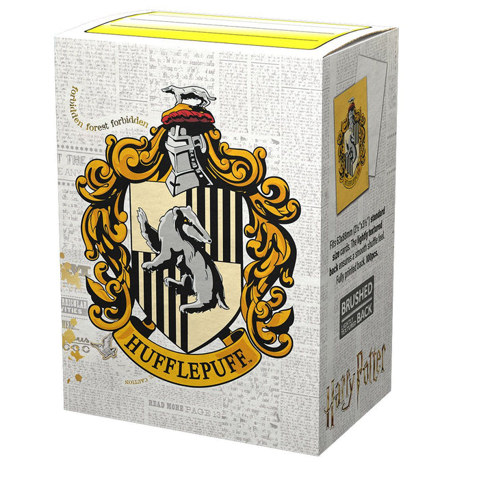 Dragon Shield: Standard 100ct Art Sleeves - Wizarding World (Hufflepuff) - Just $0! Shop now at Retro Gaming of Denver